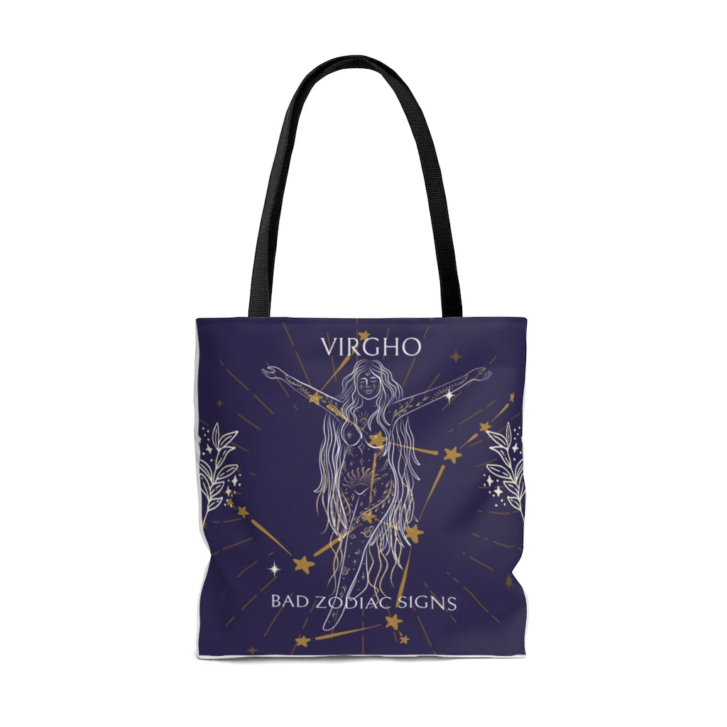 Bad Zodiac Signs Virgho/ Virgo Tote Bag