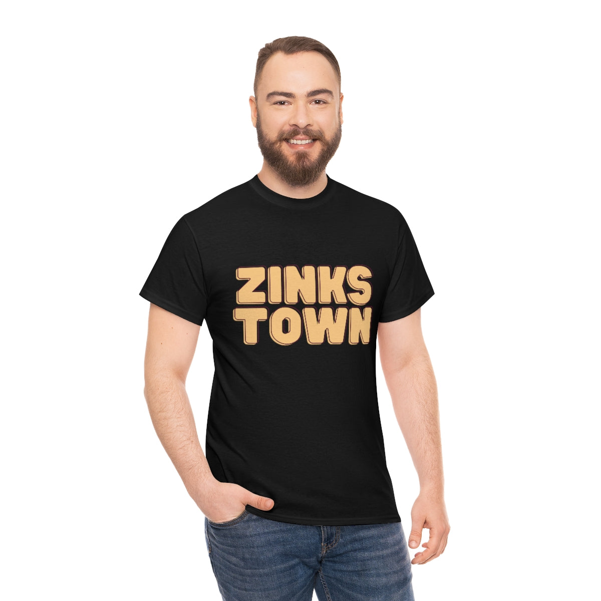Zinks Town Unisex Heavy Cotton Tee