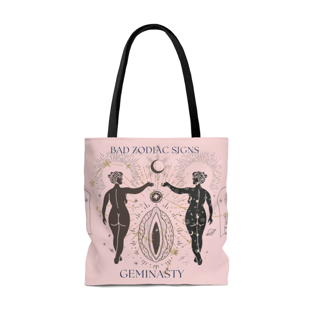 Bad Zodiac Signs Geminasty/ Gemini Tote Bag