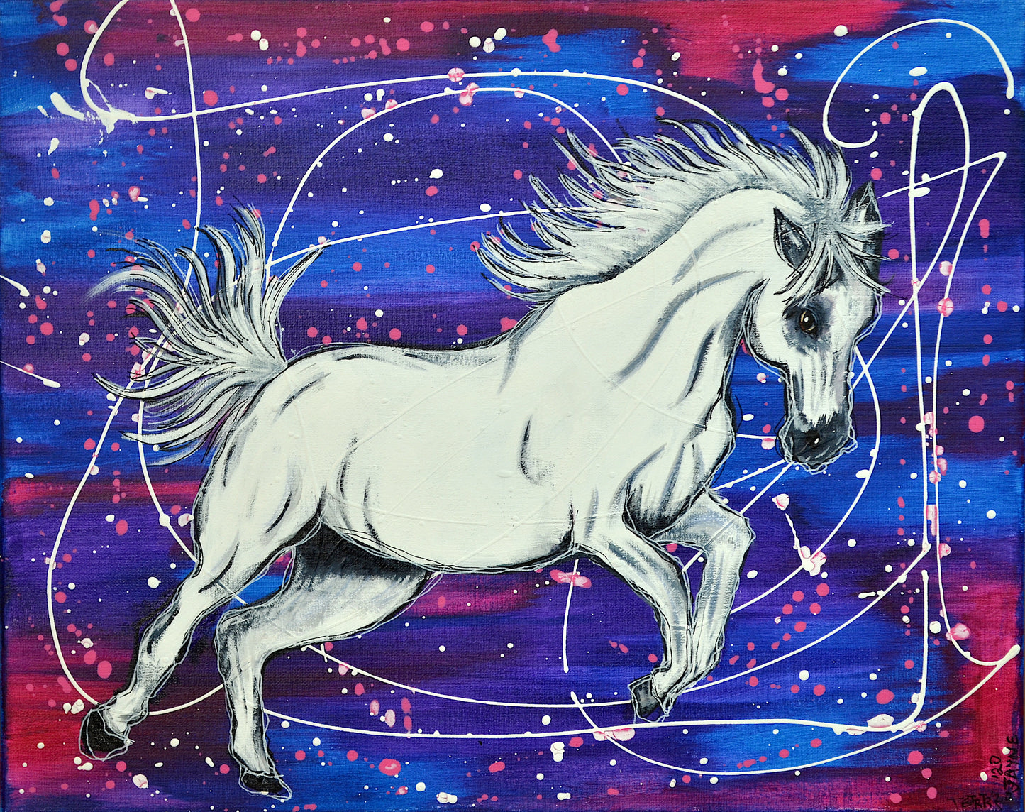 Original Horse Paintings Art by Terri Jayne
