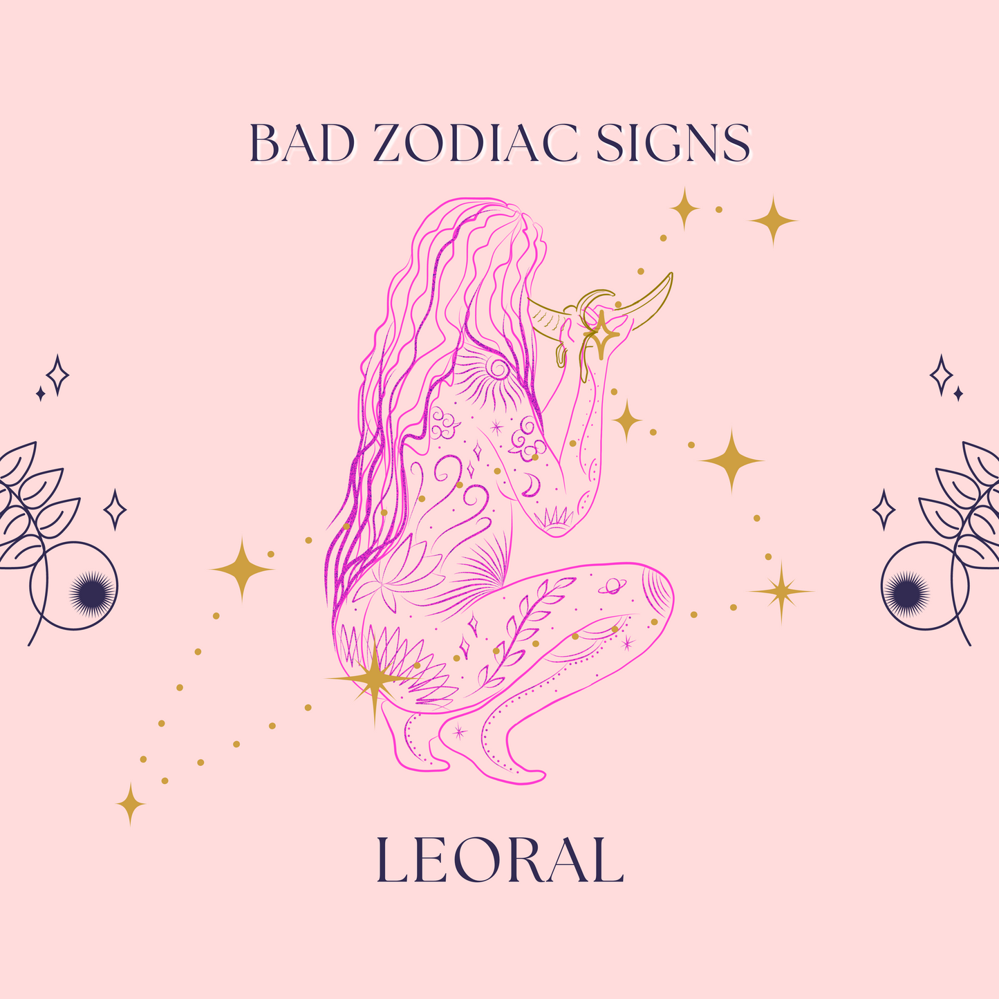 All 12 Bad Zodiac Signs Collectable Stickers