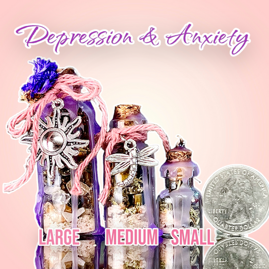 Depression & Anxiety Bottled Charms