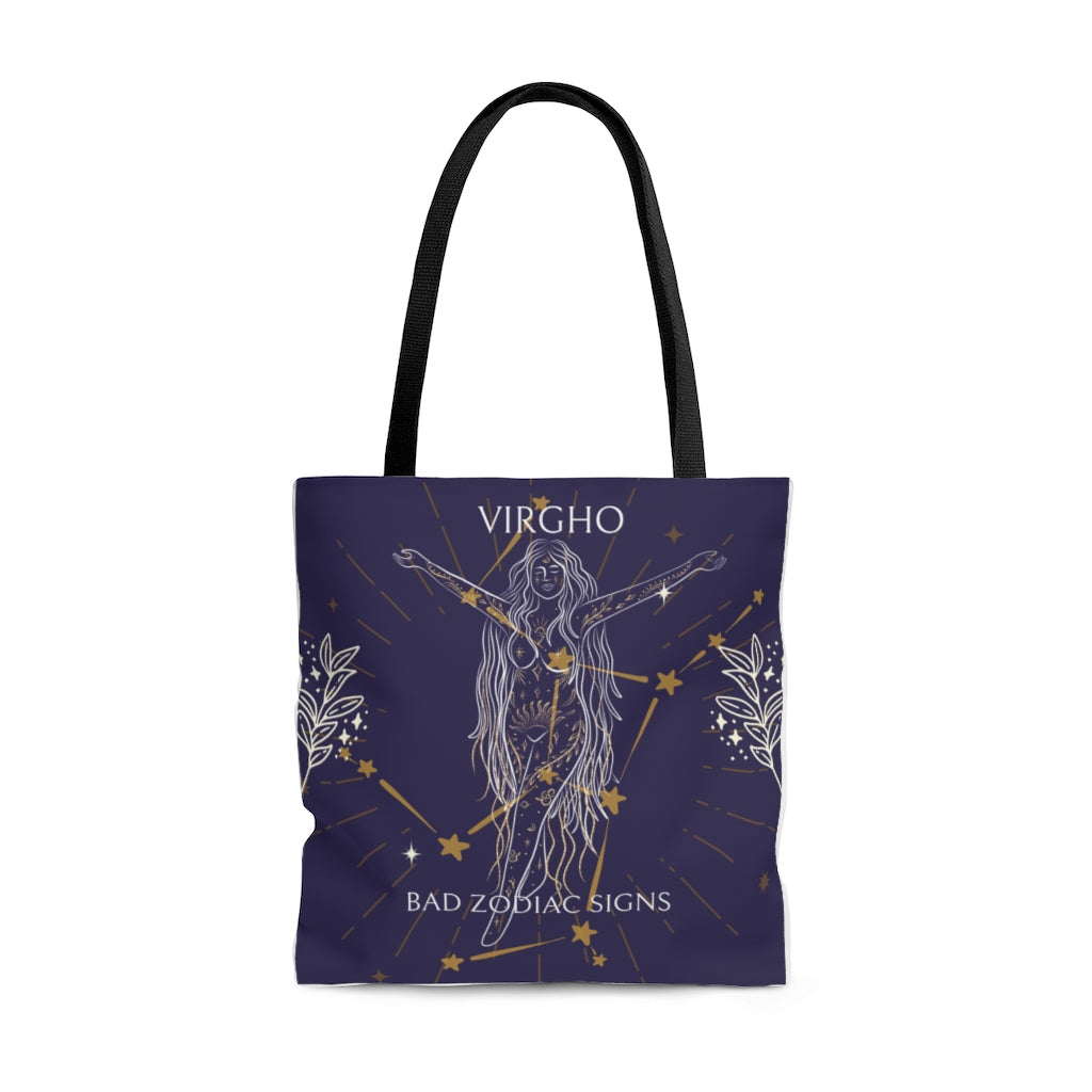 Bad Zodiac Signs Virgho/ Virgo Tote Bag
