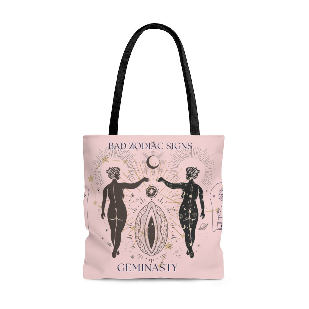 Bad Zodiac Signs Geminasty/ Gemini Tote Bag